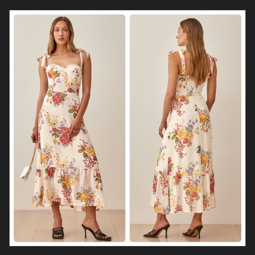 Reformation Bouquet Nikita Dress
